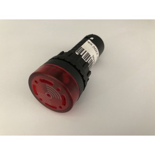 BUZZER AC220v,DC24V 28mm.สีแดง,สีเขียว