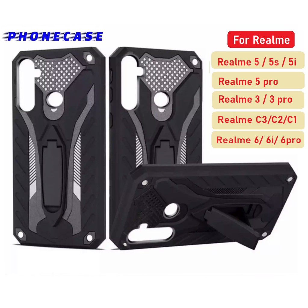ราคาส่ง เคสหุ่นยนต์ เคส Realme 5 5s 5i 5Pro realme C3 Realme 6 Realme 5s Realme 6i เคสเรียวมี เคสกันกระแทก case
