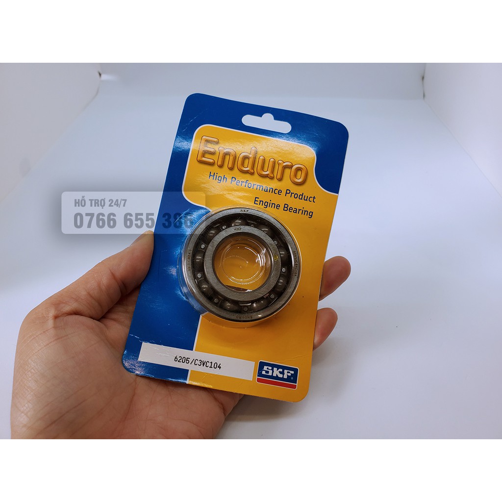 SKF Enduro 6205/C3VC104 แบริ่ง - สําหรับรถจักรยานยนต์