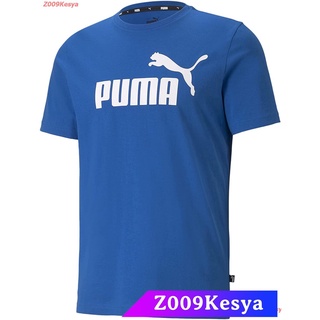 Z009Kesya เสื้อยืดสีพื้นไซส์ใหญ่ PUMA Mens Essentials Logo Tee sale puma