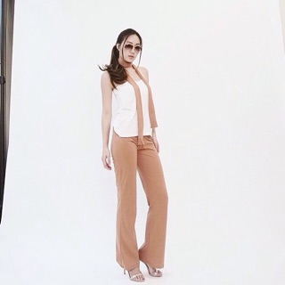 Parisia flare pants (Brown)