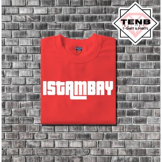 ภาพพิมพ์เสื้อยืด ISTAMBAY ที่กําลังมาแรงสําหรับผู้ชายและผู้หญิง %eR