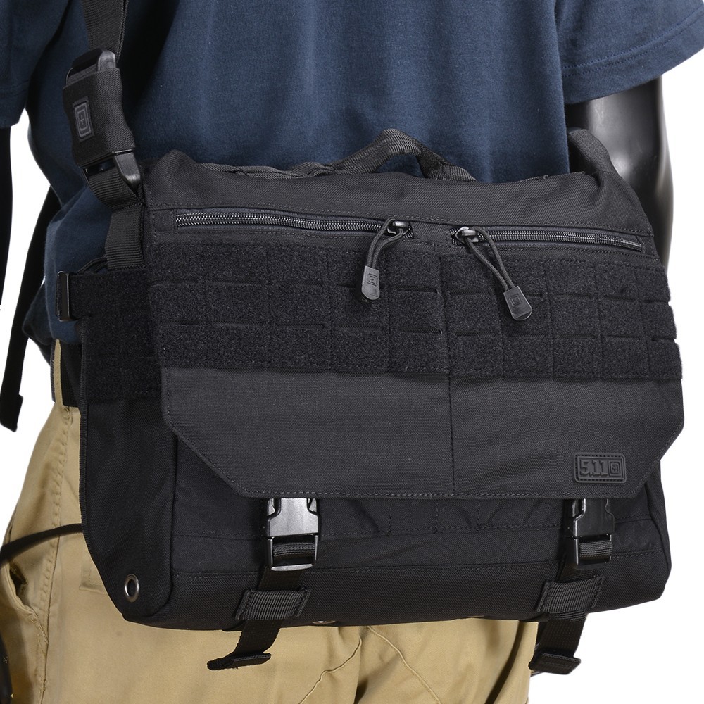 Tactical 511 Rush Delivery Messenger Mike กระเป๋าสะพายข้างสําหรับแฟชั่นบุรุษ