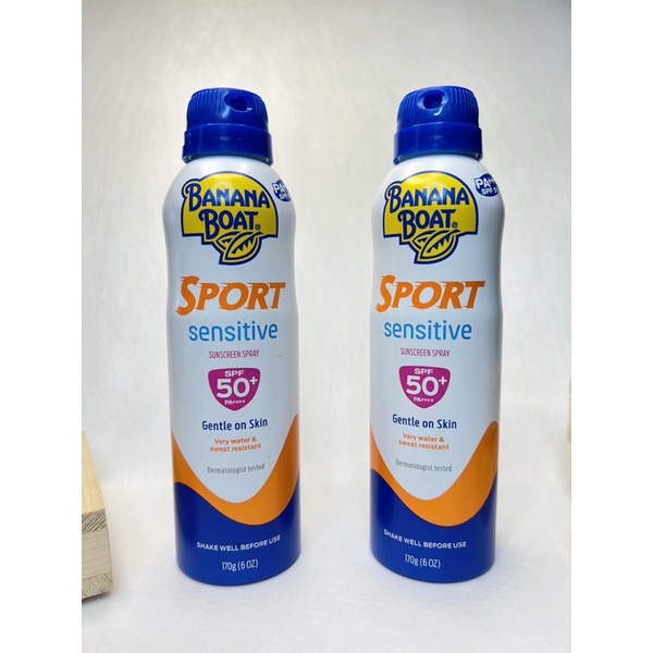 Banana Boat Sport Sensitive Sunscreen Spray SPF50+ PA++++ (170 g.) STS22 - รูปที่ 2