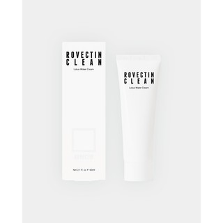 [สินค้าของแท้100%_ส่งตรงจากเกาหลี] Rovectin Clean Lotus Water Cream 60ml