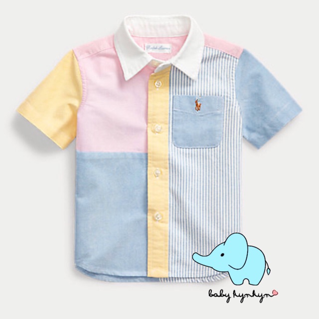 Ralph Lauren Cotton oxford fun shirt (BABY) baby.kynkyn ThaiPick