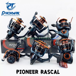 รอกตกปลา Pioneer Rascal รุ่นใหม่ล่าสุด ลูกปืน 4 ตลับลื่นมากเเละเเข็งเเรงสุดๆ ราคาเบามาก ของพร้อมส่ง