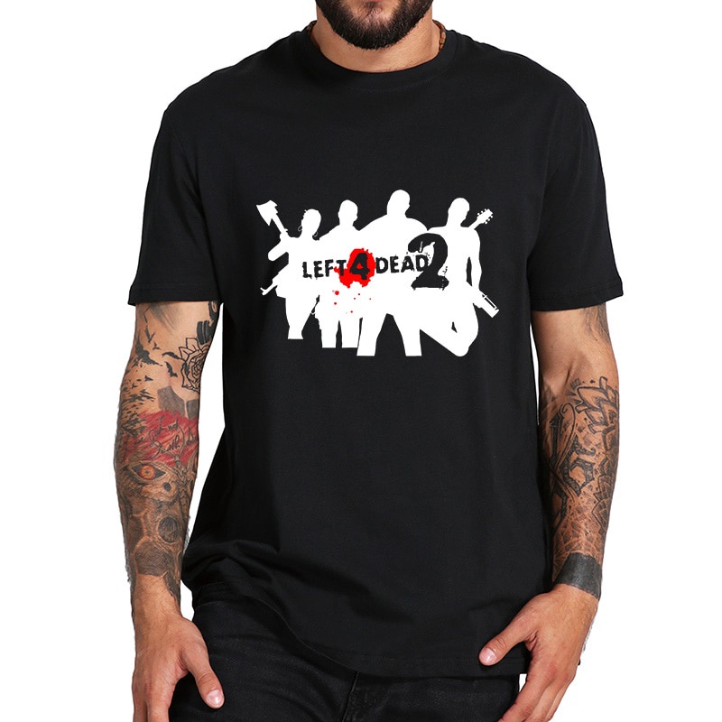 เสื้อยืดครอปเสื้อยืด ผ้าฝ้ายแท้ พิมพ์ลายเกม Geek Mother'S Day Left 4 Dead 2 First Person Shooter Gam