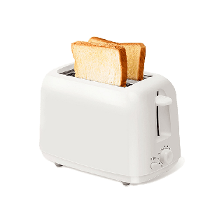 INSSA เครื่องปิ้งขนมปัง Toasters สำหรับใช้ในครัวเรือน เครื่องทำอาหารเช้าแบบมัลติฟังก์ชั่น2ชิ้น ข้อบกพร่อง