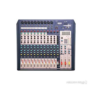 Soundcraft : Nano M16 (มิกเซอร์ อนาล็อก  16 ชาแนล 8 mic/line mono inputs, 4 stereo inputs ช่อง USB สำหรับเล่น MP3)