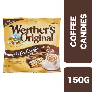 Werthers Original Creamy Coffee Candies 80g ++ เวเธอร์ ลูกอมรสครีมกาแฟ 80 กรัม