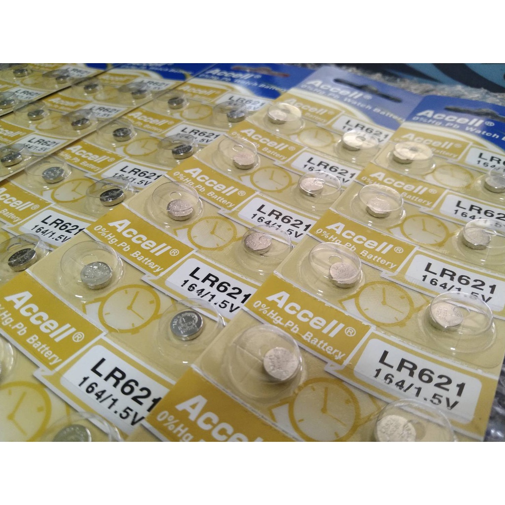 ถ่านนาฬิกา 621 Accell ถูกที่สุด เบอร์ถ่านยอดนิยม ซื้อเยอะราคาส่ง !! ถูก แท้ ชัวร์