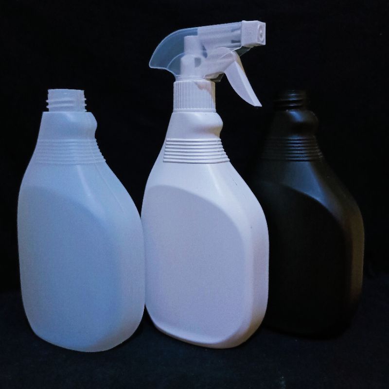 ขวดสเปรย์ HDPE ขนาด 500 มล. / ขวดสเปรย์ Kispray 500 มล. ขวด HDPE ฝาสเปรย์ทริกเกอร์ Kispray