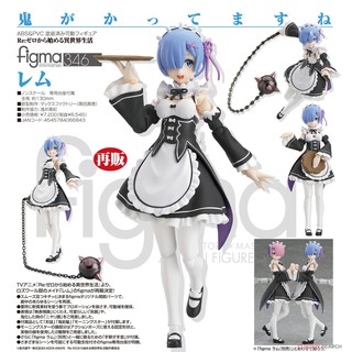 Max Factory Figma งานแท้ ฟิกม่า Re Zero Starting Life in Another World รีเซทชีวิต ฝ่าวิกฤตต่างโลก Ram Rem เรม แรม