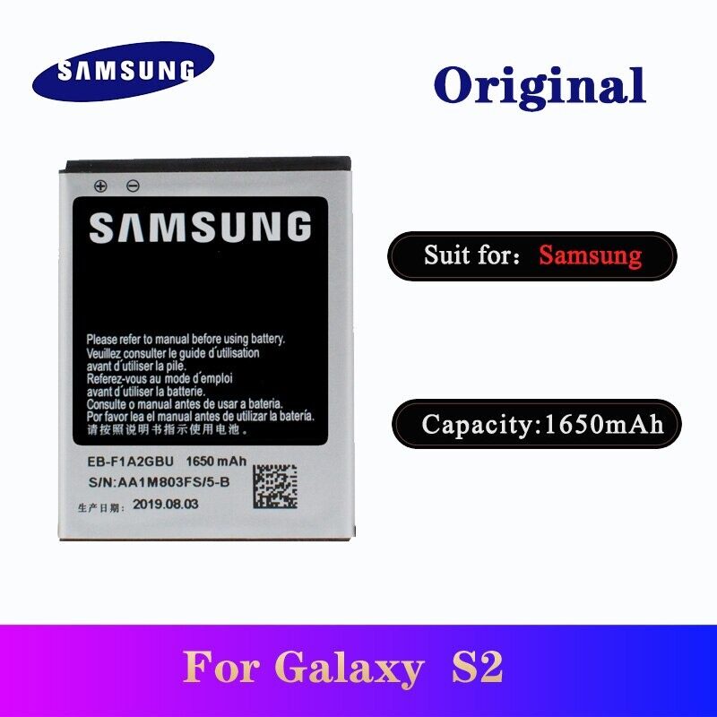 แบตเตอรี่สำหรับ Samsung Galaxy S2 GT-i9100 i9105 I9100G I9108 I9103 i777 i9188 I9050 i9100T Original
