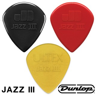 Jazz iii 1.38 mm (แจ็ช ทรี) PICK DUNLOP ปลายแหลม ของแท้ 100% มีครบทุกขนาด