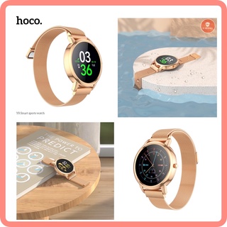 HOCO ของแท้ 100% Y8 สมาร์ทวอทช์ Smart Watch บลูทูธ 5.0 กันน้ํา IP68 วัดอัตราการเต้นหัวใจ 1.09 นิ้ว