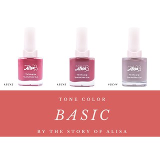 น้ำยาทาเล็บ ยาทาเล็บ The Story Of Alisa - BASIC BC22-BC47