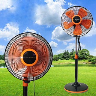 Jinling Fan Floor Fan พัดลมตั้งพื้น ใบพัดสีส้ม FS11-35A / FS11-30A