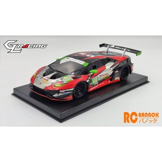 GL Racing บอดี้รถบังคับ GL-LBO-GT3-005/RBL49 RED/BLACK No.49 ไม่รวมตัวรถ