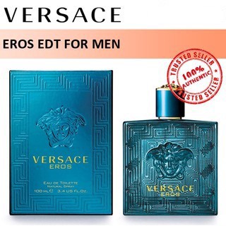 ⚡จัดส่งได้ทันที⚡Versace Eros  Eau de Toilette 100ML