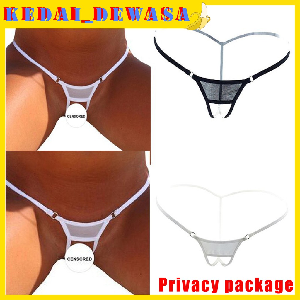 Beauty Women ชุดชั้นในเซ็กซี่ Crotchless Thongs กางเกงชั้นในจีสตริง (PO-168)