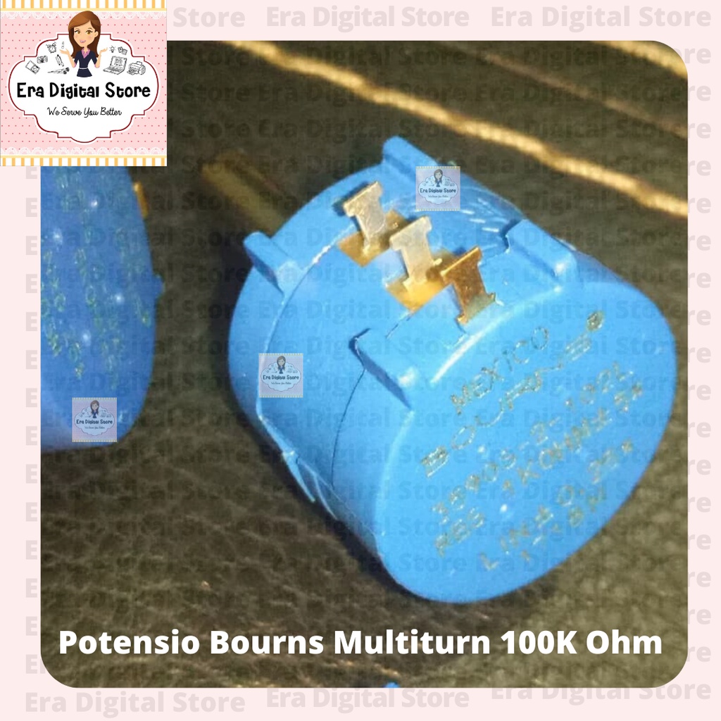 Bourns Multiturn 100K Ohm Potentiometer