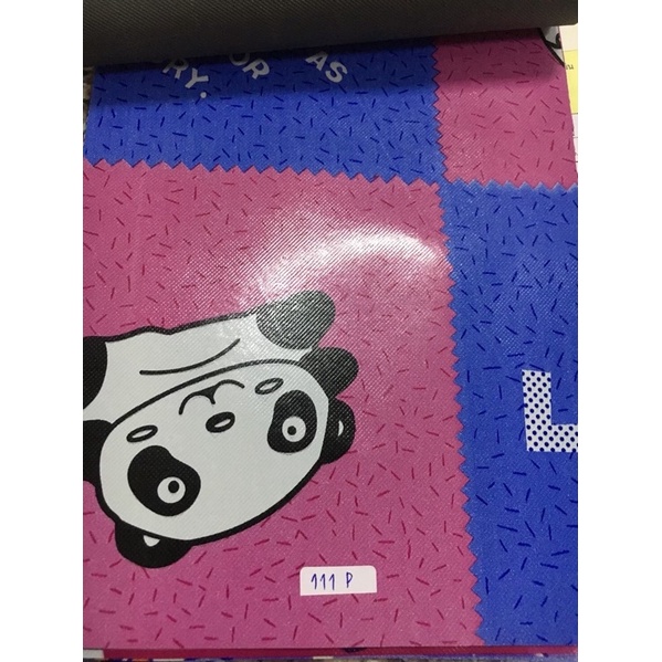 เสื่อน้ำมันลายไม้ น้ำตาล หน้ากว้าง 54” เมตรละ 45 บาท