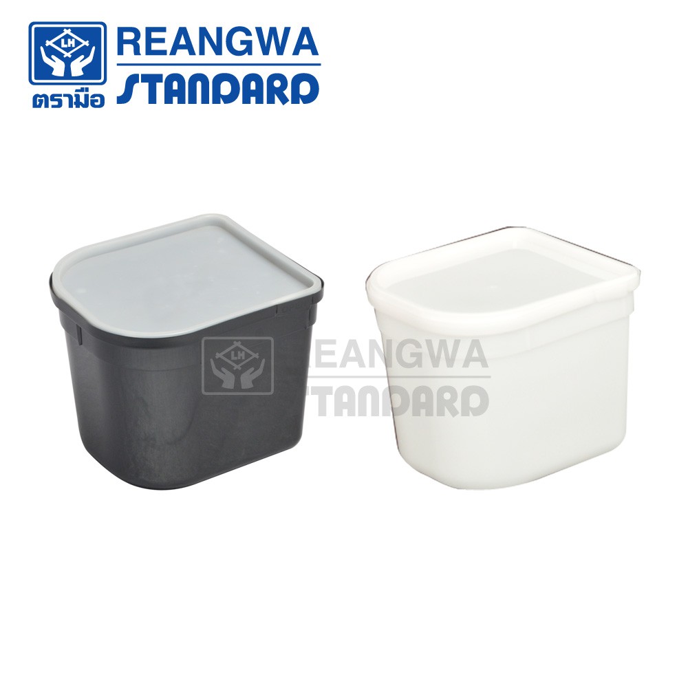 REANGWA STANDARD โหลไอศครีม เซฟตี้ซีล ทรงโค้ง 2.2ลิตร โหลแช่เย็น(แพ็ค10 ใบ) มี 2สีRW.1885PPC