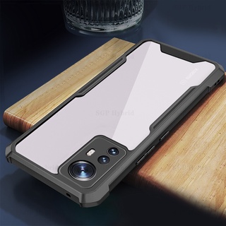 Mi 12 Pro 6.73 Phone Case Clear Acrylic Heavy Cover For Xiaomi Xiomi Xaomi Xiami Mi12 Mi 12Pro Shockproof Frame Protect Coque