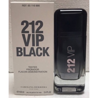 Carolina Herrera 212 VIP Black for Men EDP 100ml Tester