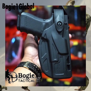 Bogie.1 ซองปืนล็อกGlock19 ปิดศูนย์หลัง Level3 (สีดำ)