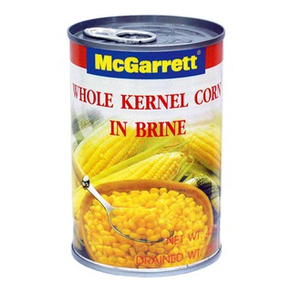 💥โปรสุดพิเศษ!!!💥 แม็กกาแรต เม็ดข้าวโพดในน้ำเกลือ 425 กรัม McGarrett Whole Kernel Corn 425 g