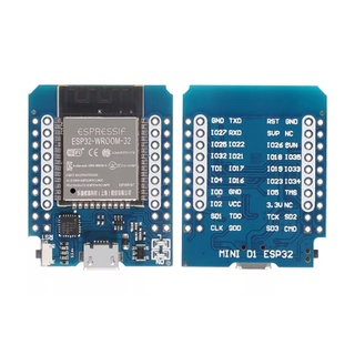 D1 Mini NodeMCU ESP32 ESP-WROOM-32 WLAN WiFi Bluetooth Development Board 5V Compatible for Arduino (ไม่รวม V.A.T)