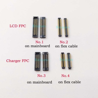 พอร์ตแท่นชาร์จ USB เชื่อมต่อ FPC หน้าจอ LCD สําหรับ Xiaomi Redmi 7