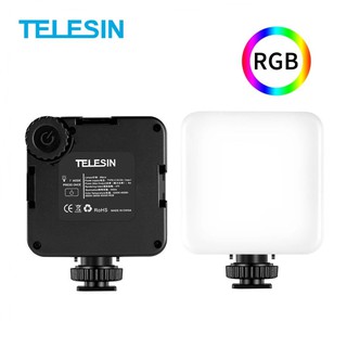 TELESIN LED-68R Mini RGB 2000mAh Portable Photographic Lighting Vlog Fill Light Smartphone DSLR SLR Lamp