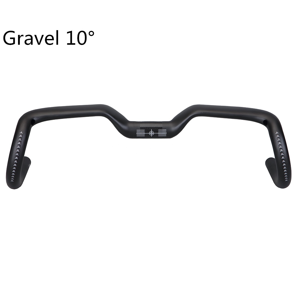 2022 Di2 กรวดคาร์บอนแฮนด์จักรยาน T1000 Aero Handlebar Ultra Light 40 42 44 ซม.drop Handlebar