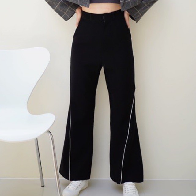 กางเกง VLINE แต่งเส้นกุ้น