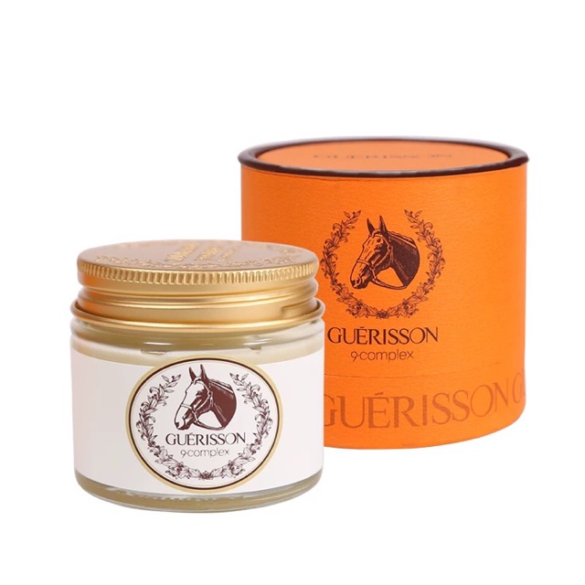 รับประกันของแท้คืนเงิน 2เท่า💕* Guerisson 9 Complex Horse Oil Cream (70g) ครีมน้ำมันม้าช่วยซ่อมแซมผิวหน้า และรอยแผลเป็น