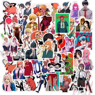 50Pcs/Set ❉ Chainsaw Man Series 02 สติ๊กเกอร์ ❉ Pochita DIY Fashion Mixed Waterproof Doodle Decals สติ๊กเกอร์