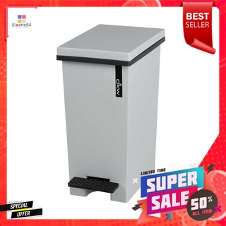 ถังขยะเหยียบเหลี่ยม HH-2600I ขนาด 5L สีเทาSQUARE DUSTBIN PEDAL DKW HH-2600I 5L GRAY