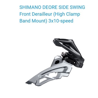 สับจาน DEORE, FD-M6000 3x10-speed SIDE SWING