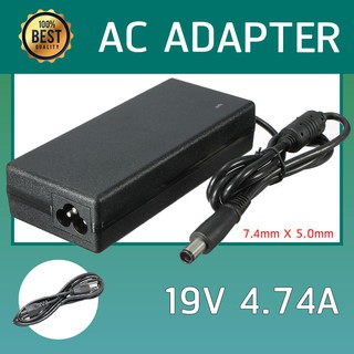 Adapter 90W 19V 4.74A(7.4mm*5.0mm) AC Adapter Charger for HP Compaq EliteBook 2730p 2530p 2710p