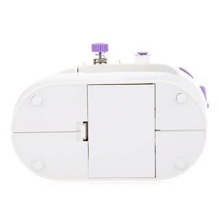 จักเย็บผ้ามินิ ขนาดพกพา จักรเย็บผ้าไฟฟ้า Mini Sewing Machine Built-in ที่ตัดด้าย ไม่ต้องใช้กรรไกร