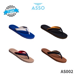 ASSO รองเท้าแตะ รุ่น AS002 ใส่สบาย เหมาะสำหรับทุกเพศทุกวัย (490)