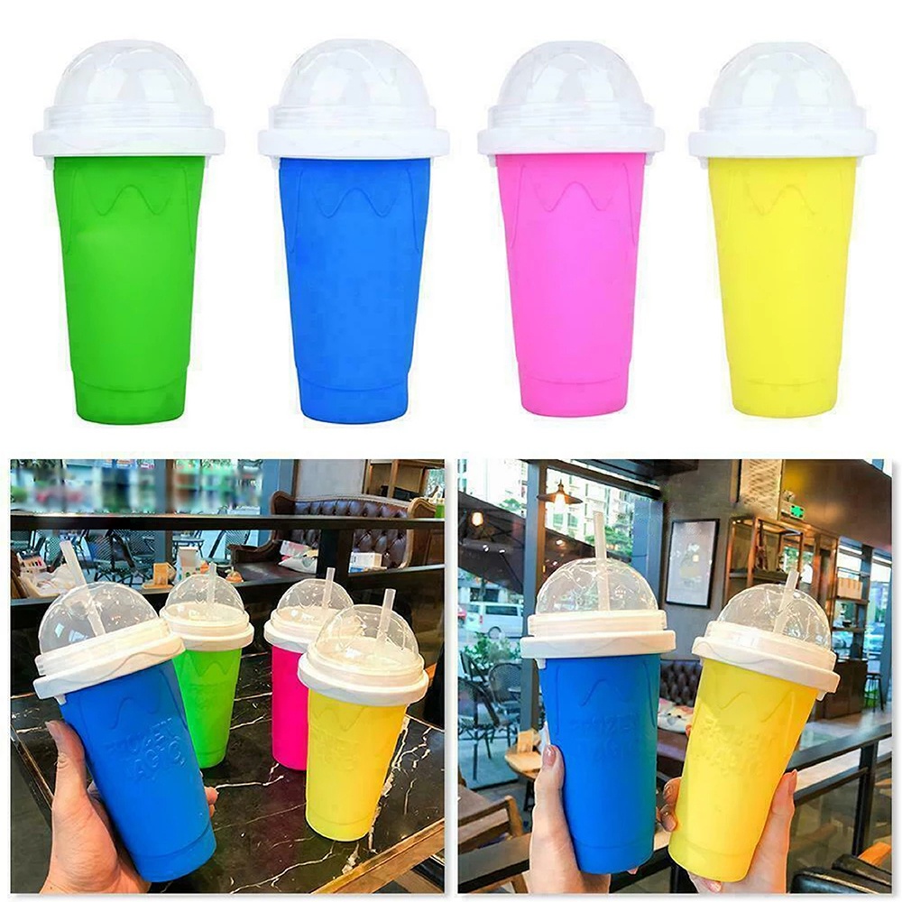 Slurpee Maker 🥤 Frozen Magic Slushy แก้วทำสเลอปี้ แก้วทำslurpee - รูปที่ 4