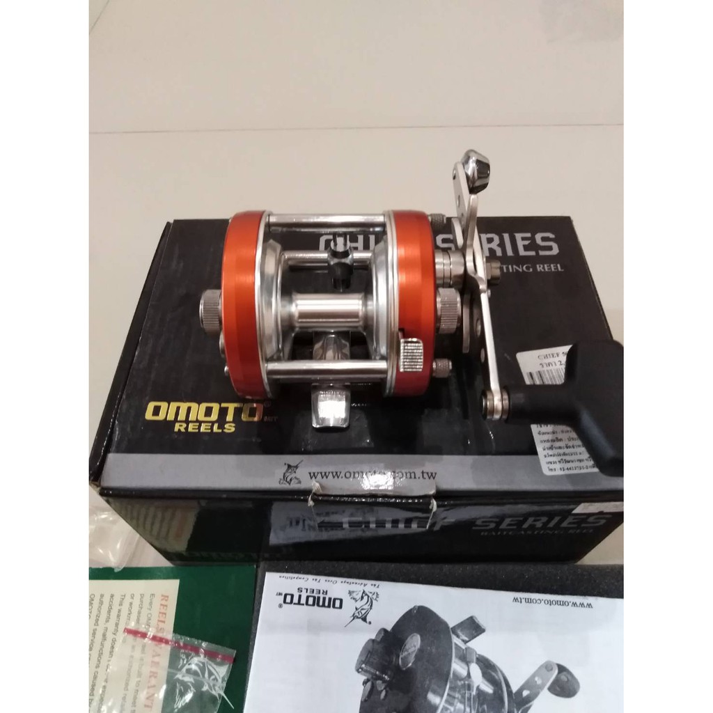 รอกเบสตกปลาหน้าดิน OMOTO CHIEF SERIES 5000CS