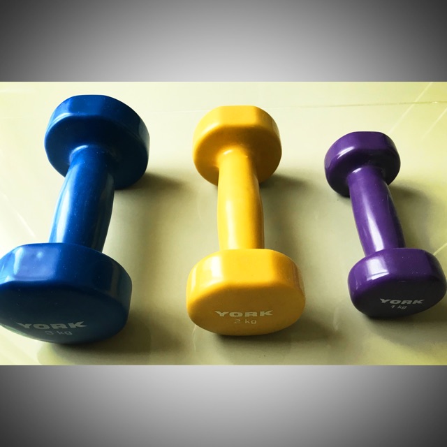 ดัมเบล ออกกำลังกาย 3kg. 2kg. 1 kg.