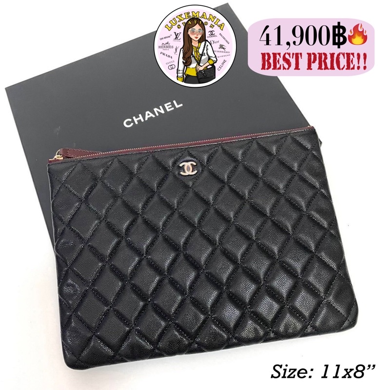 👜: New!! Chanel O Case Clutch 11x8” Holo29‼️ก่อนกดสั่งรบกวนทักมาเช็คสต๊อคก่อนนะคะ‼️