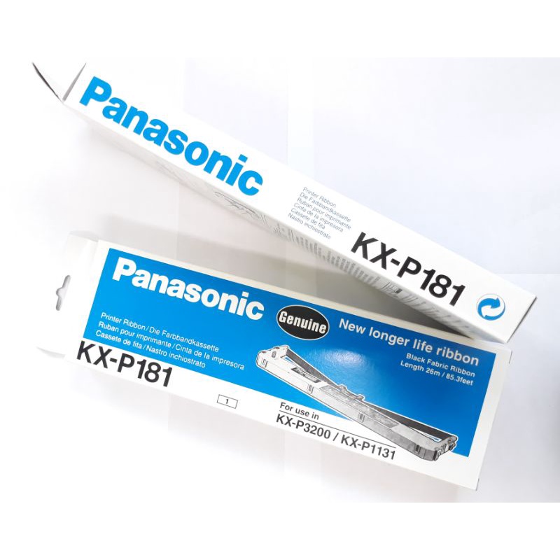 PANASONIC ตลับผ้าหมึกดอทฯ KX-P181 Panasonic  ใช้กับพริ้นเตอร์ดอทเมตริกซ์ Panasonic KX-P3200/KX-P1131